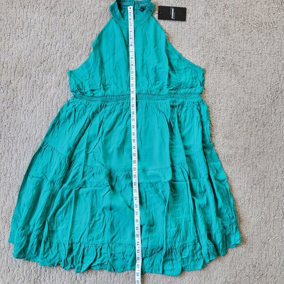 Women’s Maternity Halter Neck Dress – Green – Size 2XL – NWT - Picture 3 of 6